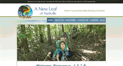 Desktop Screenshot of anewleafnashville.org